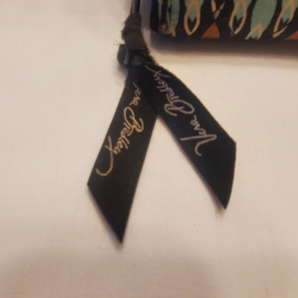 Vera Bradley Retired Sienna Stream Pattern Turn Lock Wallet - Picture 5 of 7